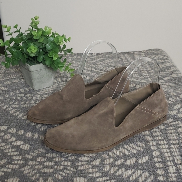 Franco Sarto suede tan flats - Picture 1 of 7